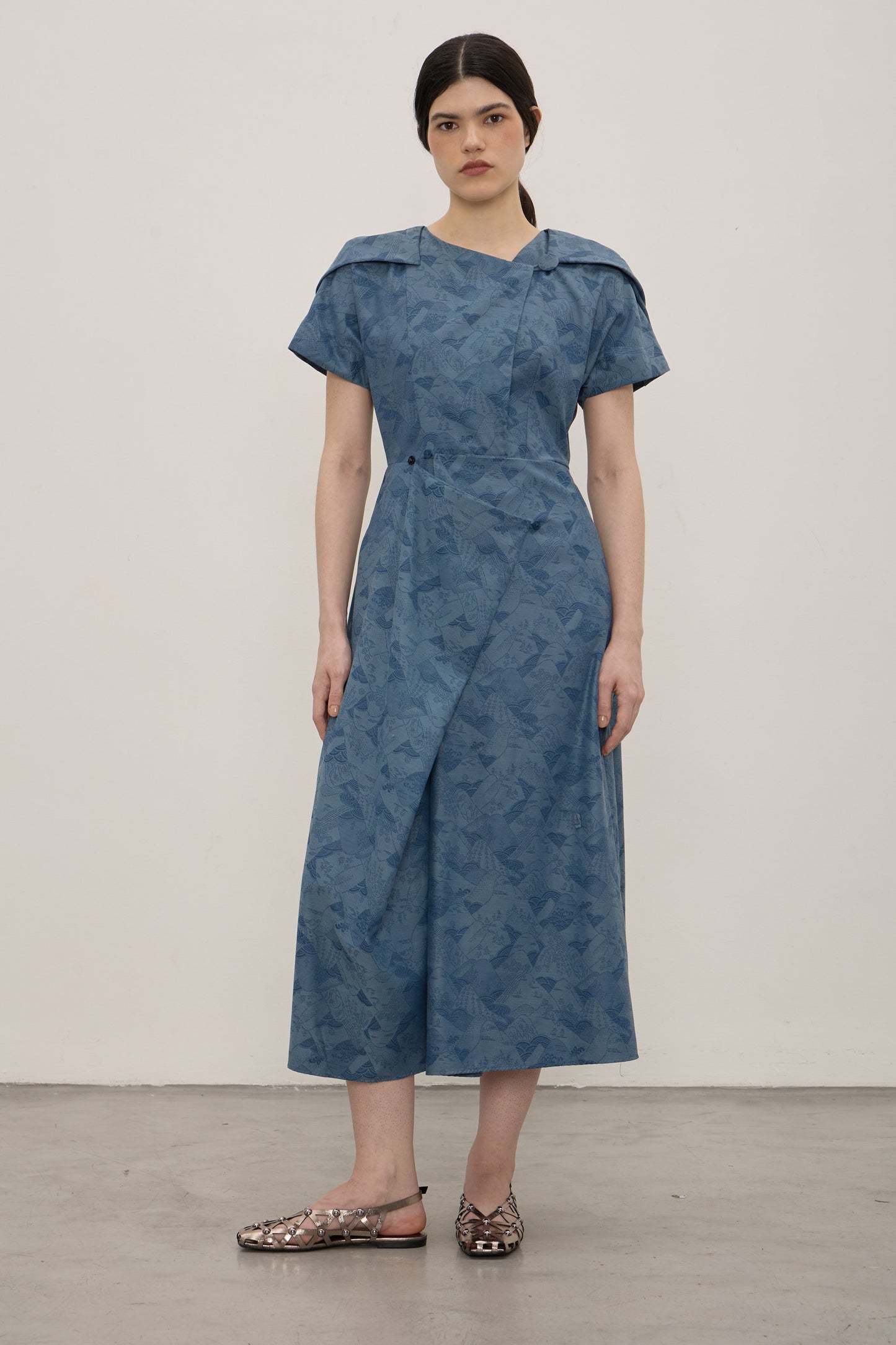 Vestido Tsuru Céu