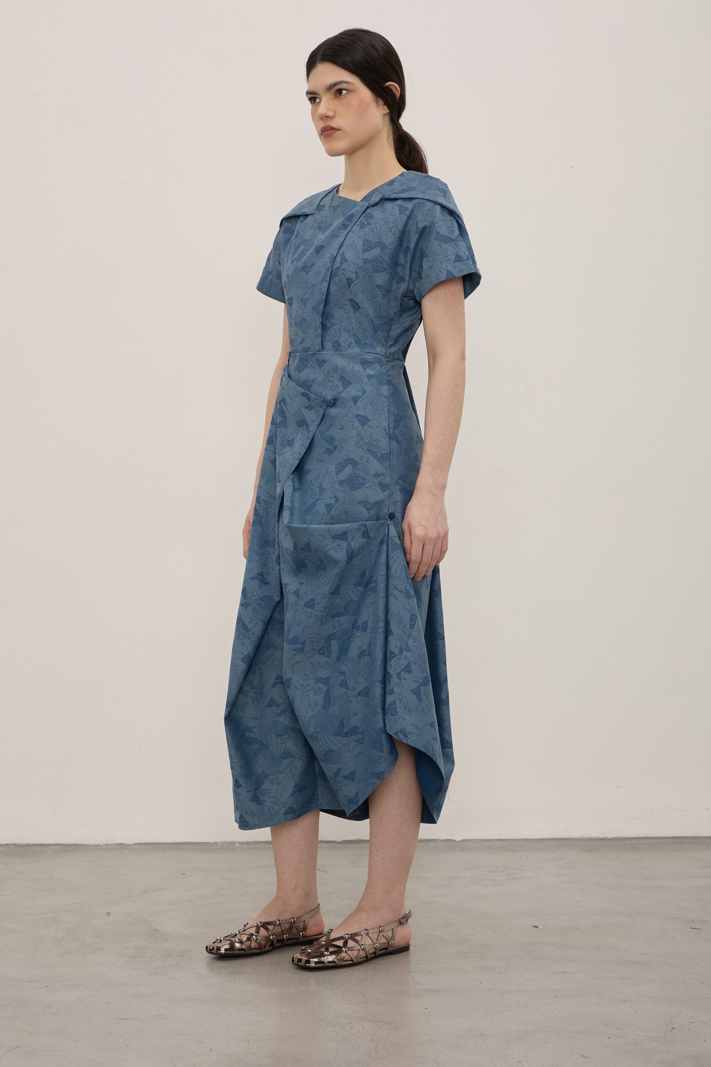 Vestido Tsuru Céu