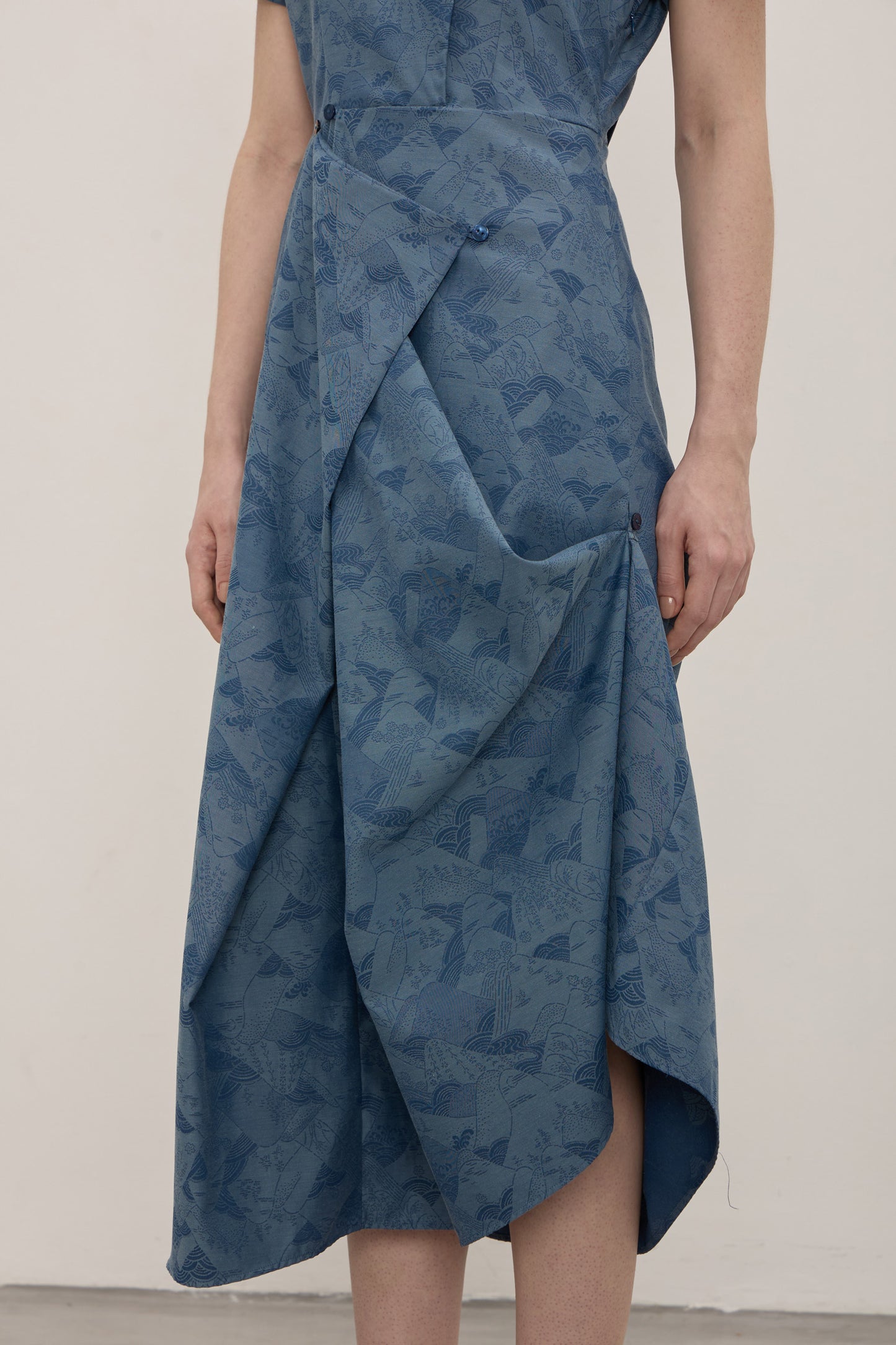Vestido Tsuru Céu