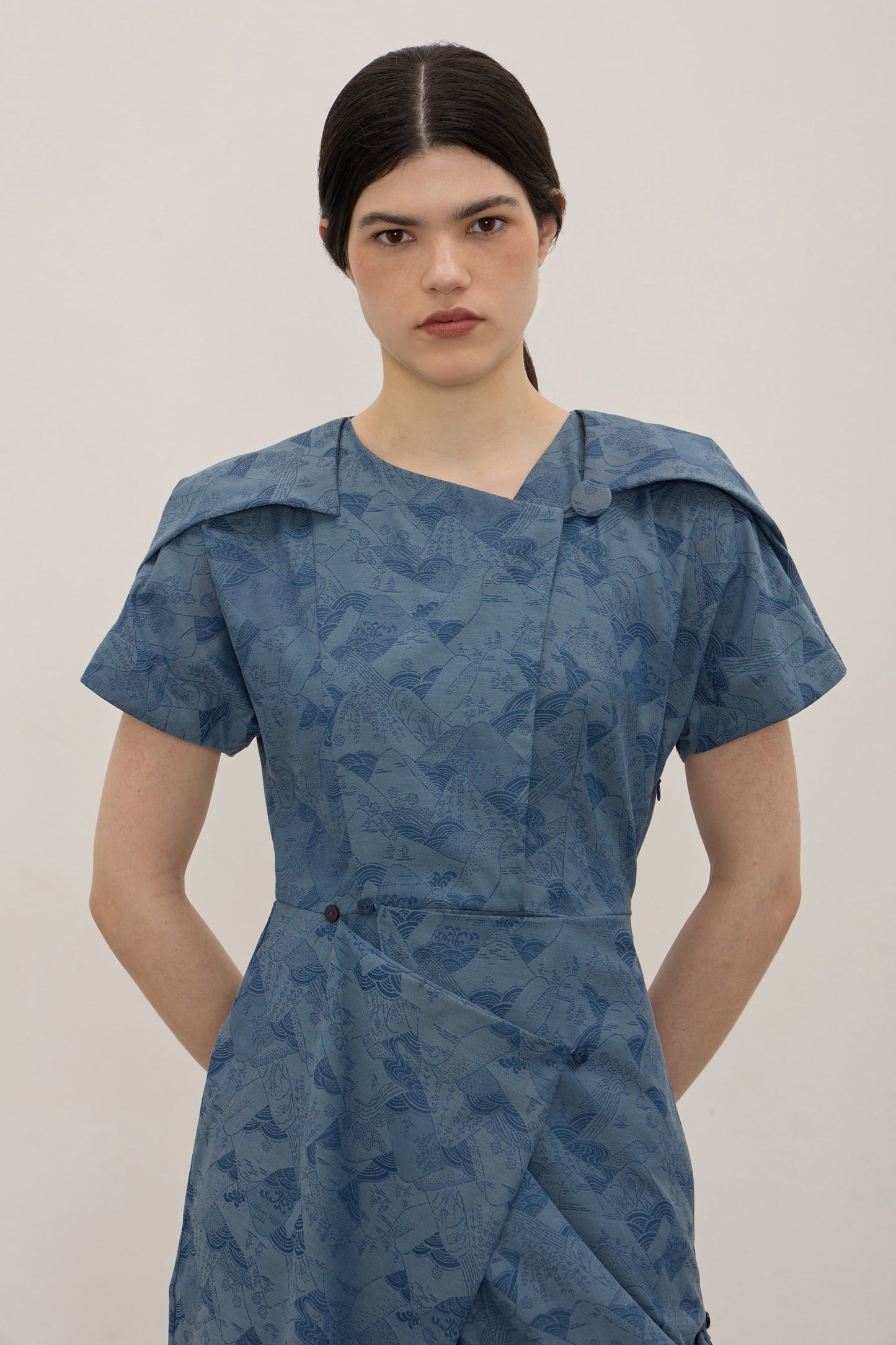 Vestido Tsuru Céu