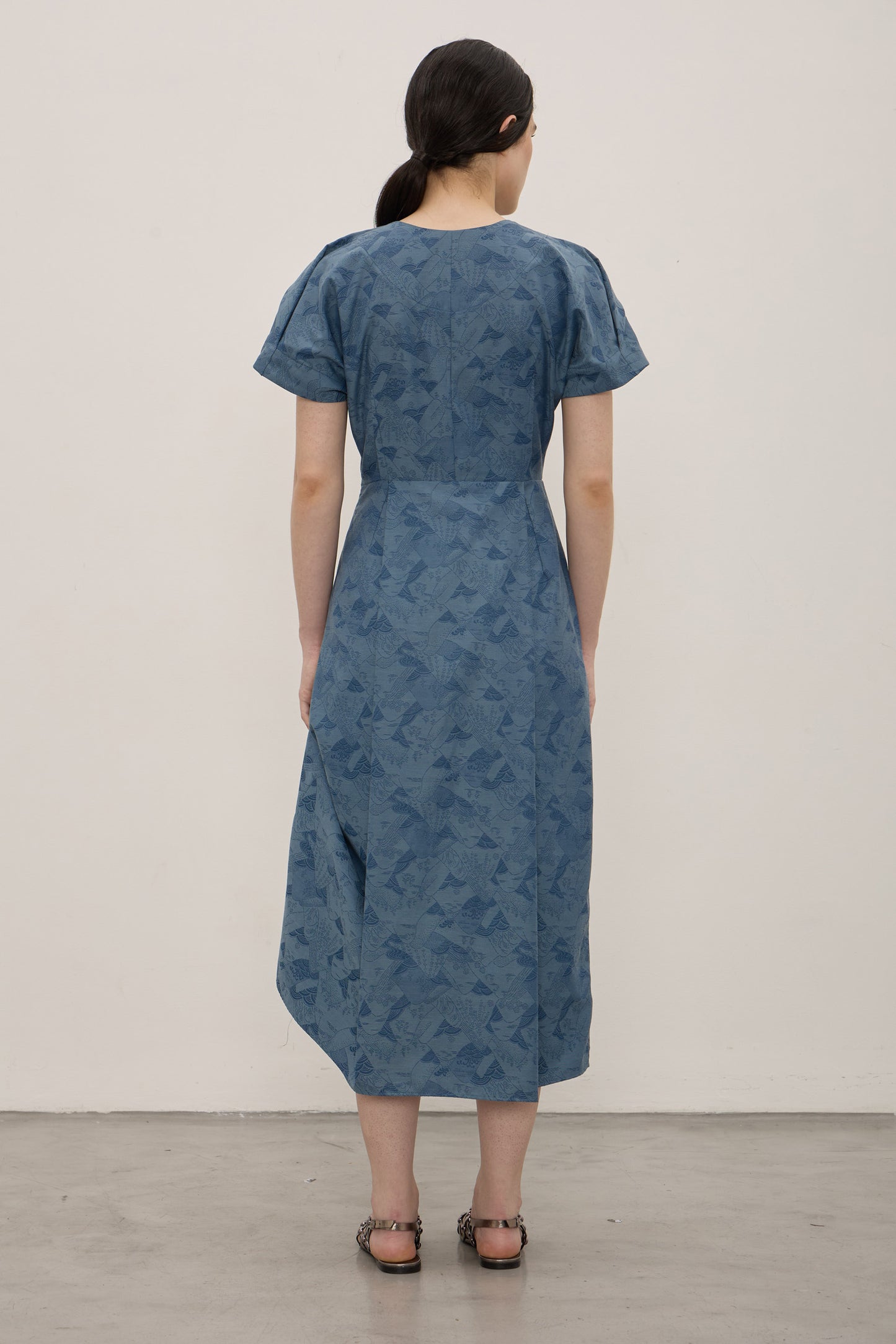 Vestido Tsuru Céu