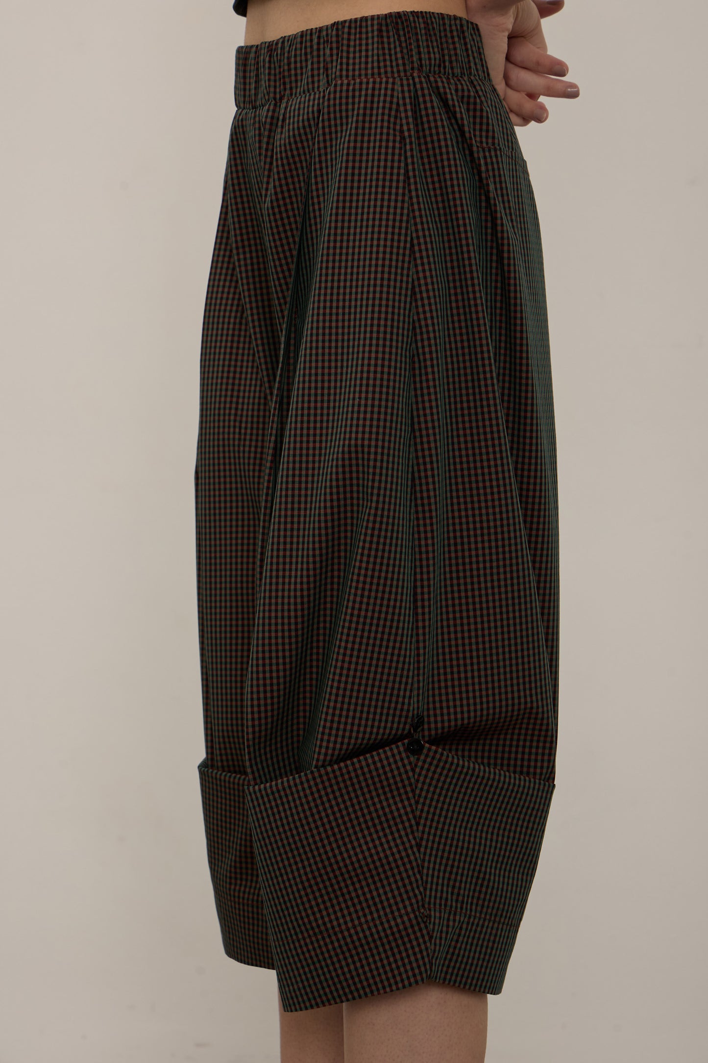 Calça Pagu Verde-iridescente