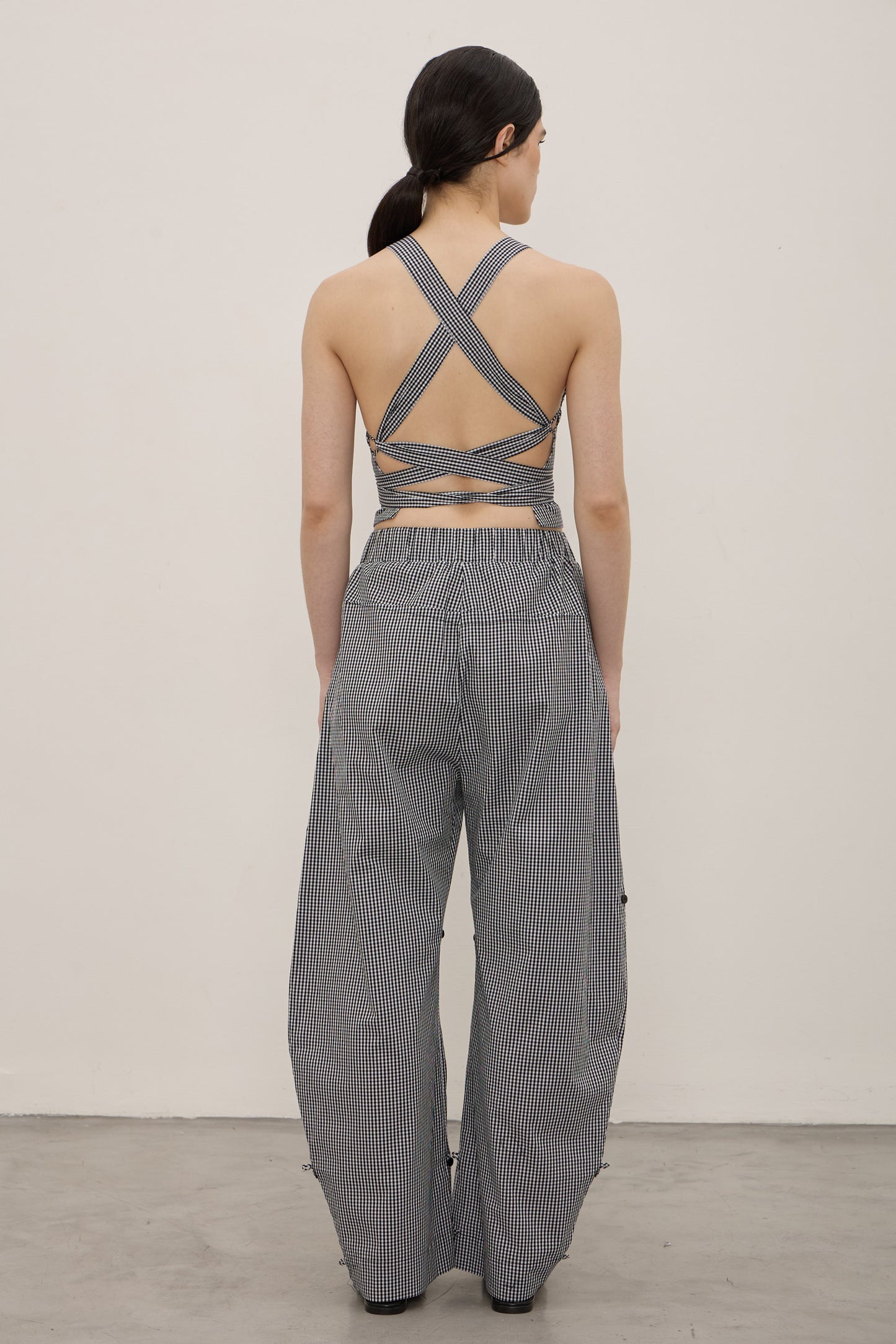 Calça Pagu Preto-e-branco