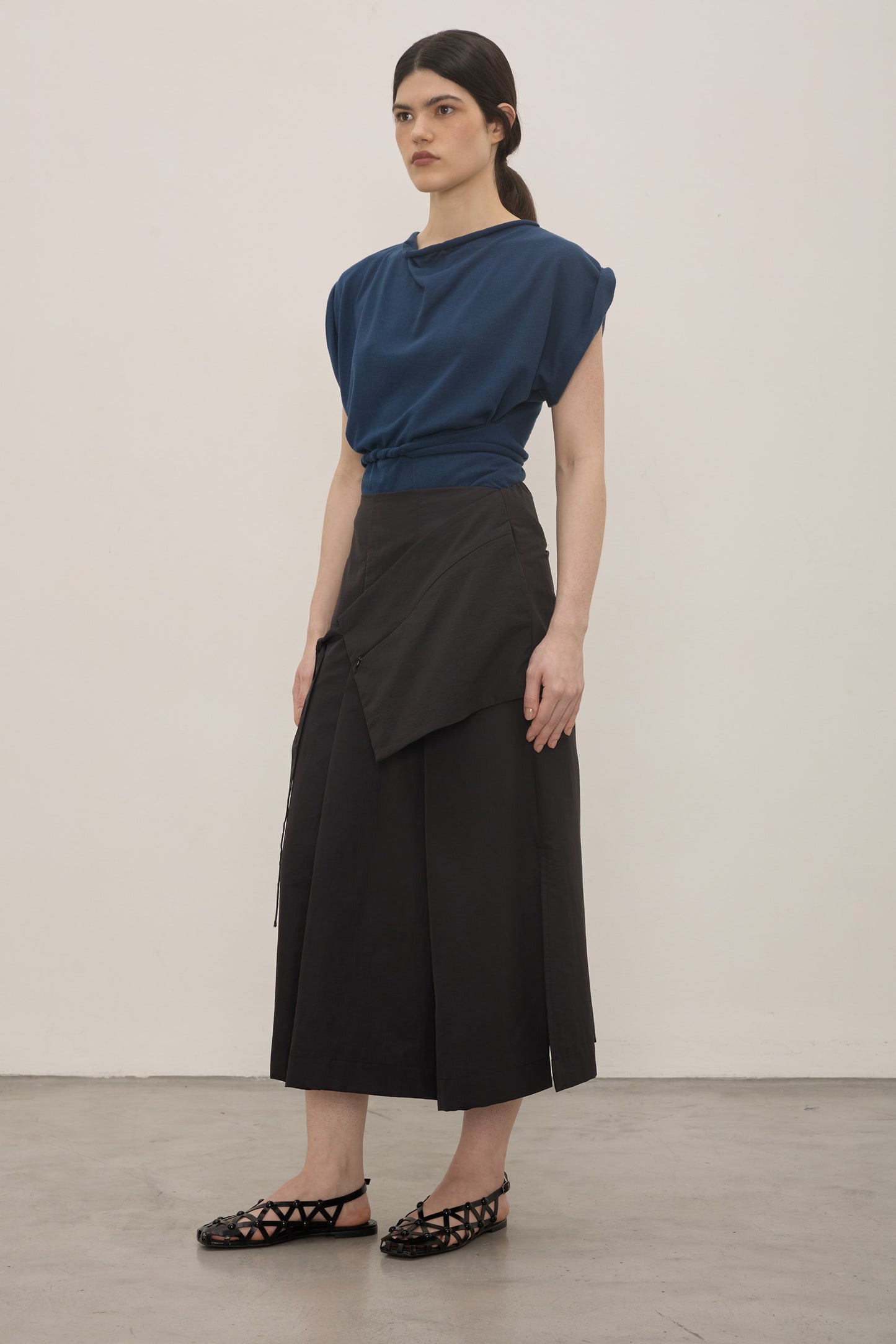 Saia Rei Nylon Preto