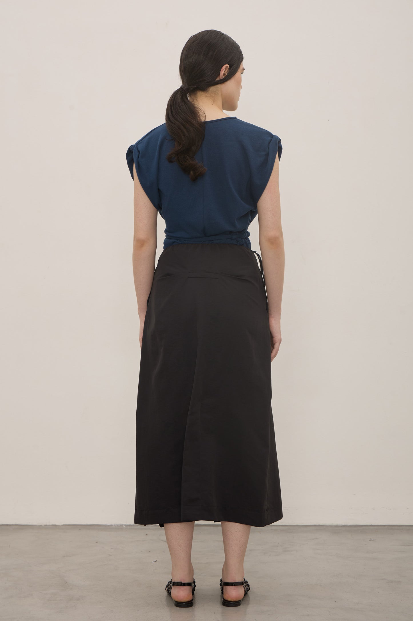 Saia Rei Nylon Preto