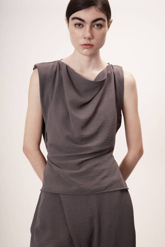 Blusa Canvas Cinza