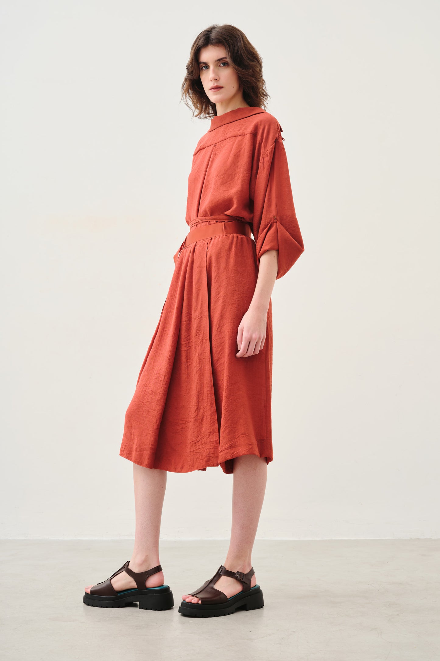 Saia-bermuda Iole Urucum