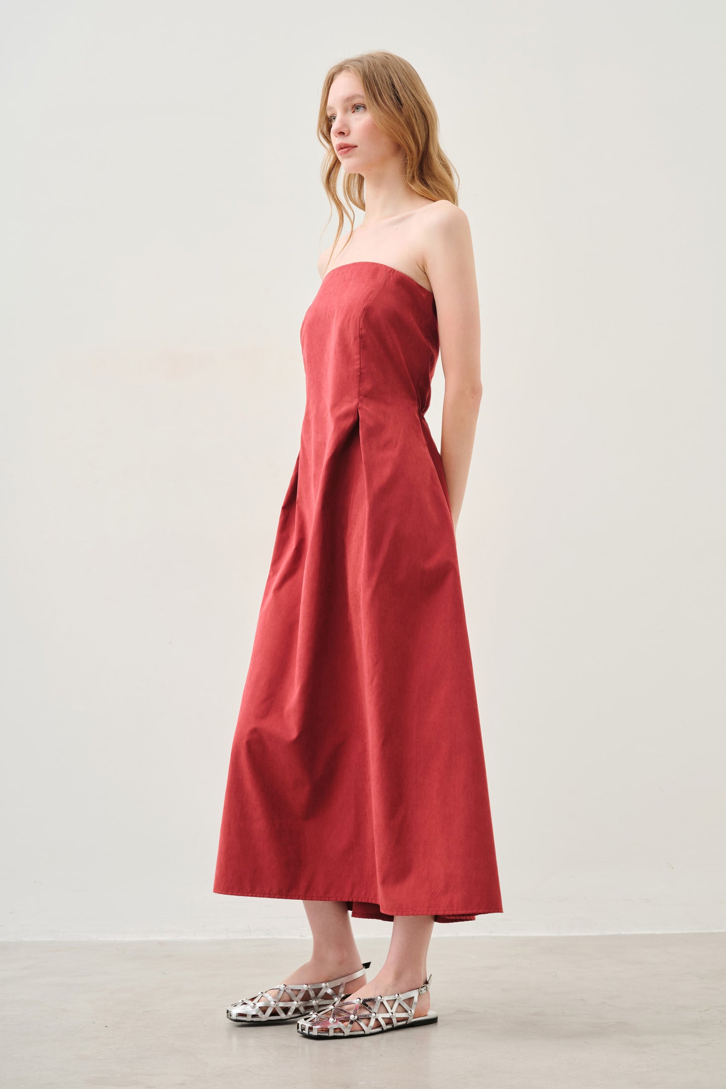 Vestido Degas Vermelho