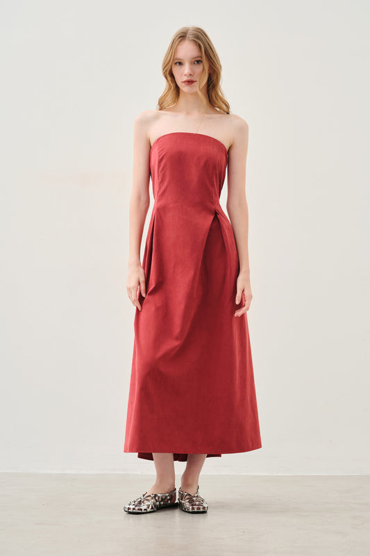 Vestido Degas Vermelho