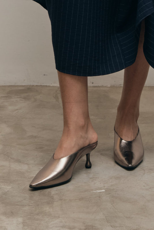 Mule Egon Pewter