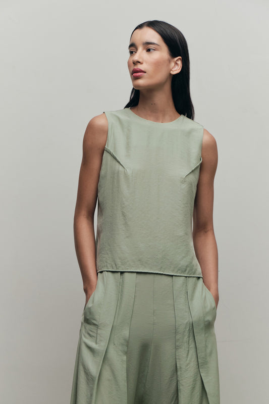 Blusa Duna Verde-menta