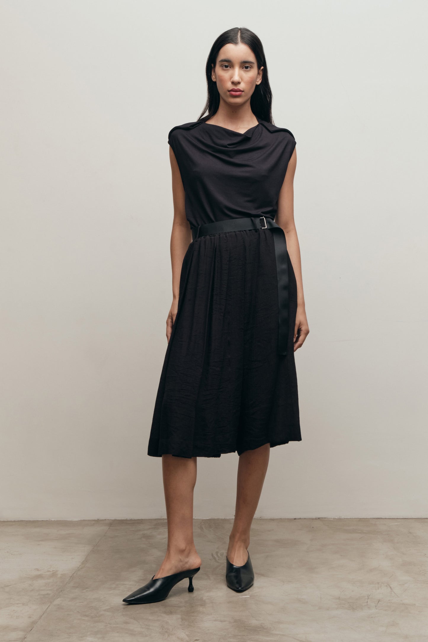 Saia-bermuda Iole Preto