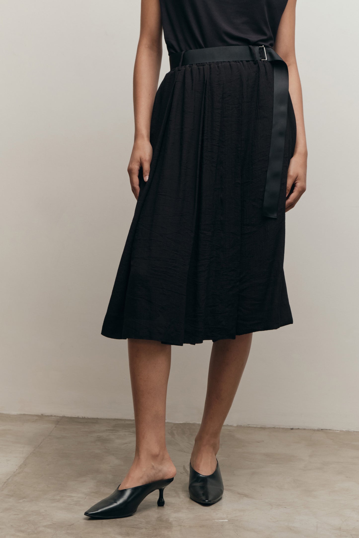 Saia-bermuda Iole Preto