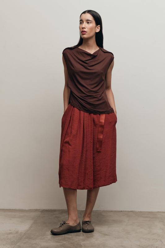 Blusa Auri Marrom