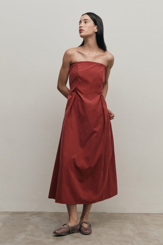 Vestido Degas Vermelho