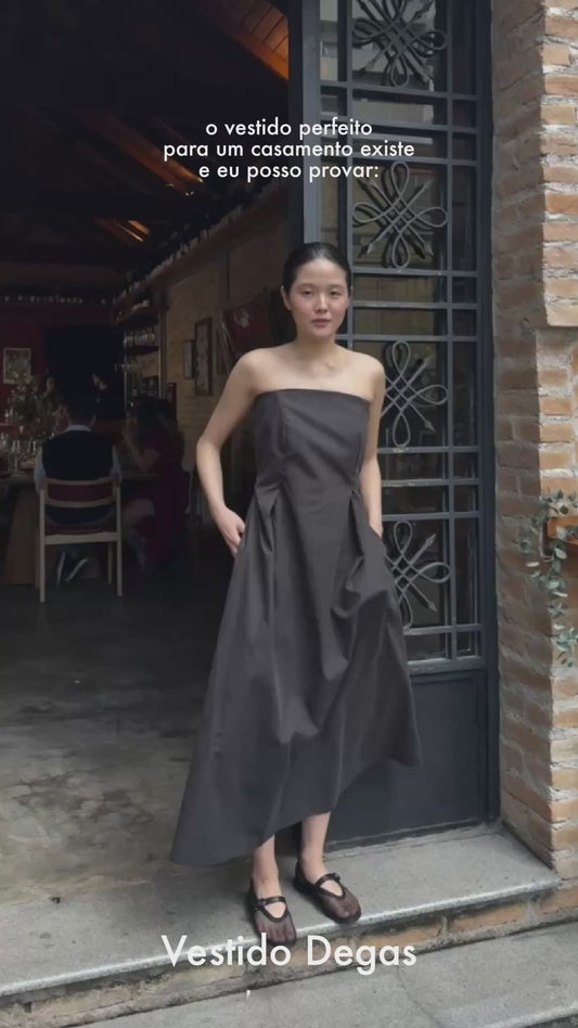 Vestido Degas Preto