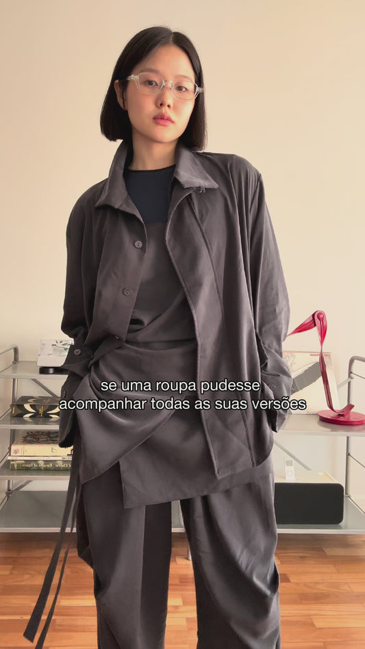 Calça Teodora Cinza Índigo
