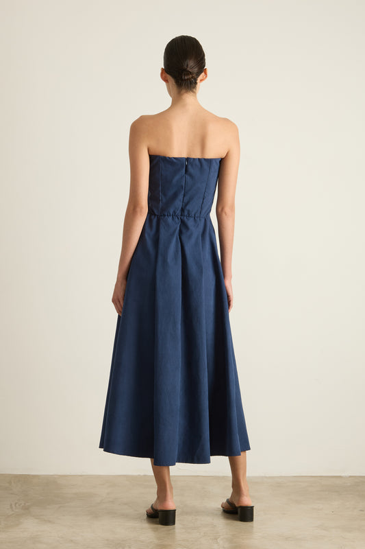 Vestido Degas Marinho